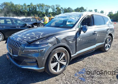 2022 Genesis Gv80 Advanced/Prestige из США, поврежденный, VIN KMUHBDSB5NU091105